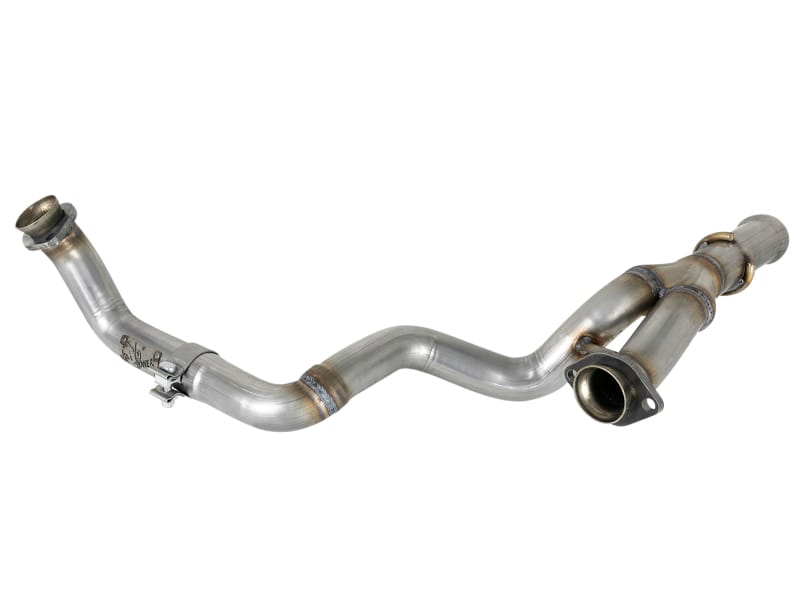 aFe POWER Twisted Steel Y-Pipe 2-1/4in 409 SS Exhaust System 2018 Jeep Wrangler (JL) V6-3.6L thumbnail 2