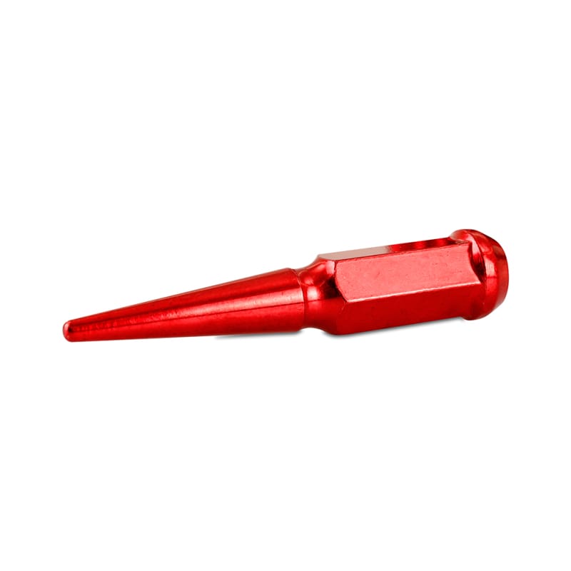 Mishimoto Mishimoto Steel Spiked Lug Nuts M14 x 1.5 32pc Set Red thumbnail 2