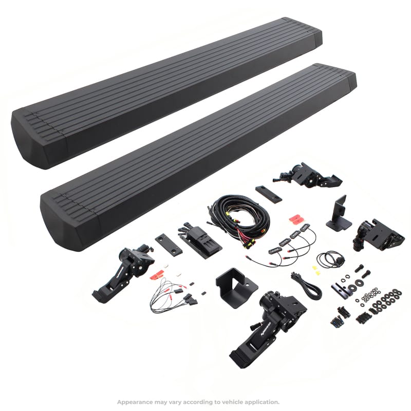RealTruck 07-17 Jeep Wrangler 4dr VoltStep Electric Running Board Kit (Cut Req.) - Tex. Blk thumbnail 2