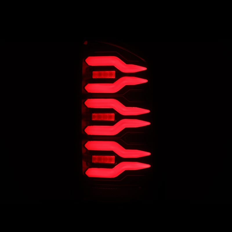 AlphaRex 07-08 Dodge Ram1500/07-09 Dodge Ram 2500+3500 Luxx-Series LED Tail Lights(Pair) Black/Red thumbnail 6