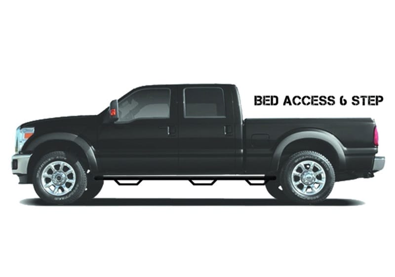 N-Fab Nerf Step 15.5-17 Dodge Ram 1500 Crew Cab 5.7ft Bed - Tex. Black - Bed Access - 3in thumbnail 2