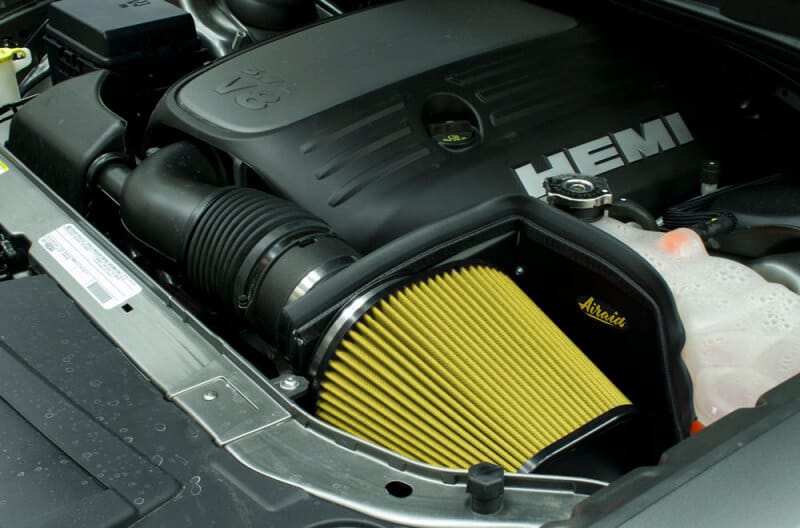 Airaid 11-22 Dodge Challenger/Charger / Chrysler 300 3.6L V6 Intake Kit w/ Yellow Filter thumbnail 2