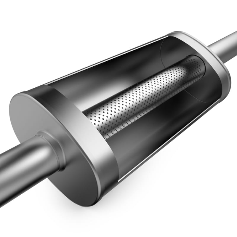 MagnaFlow Muffler Mag SS 14X4X9-3 C/C thumbnail 5