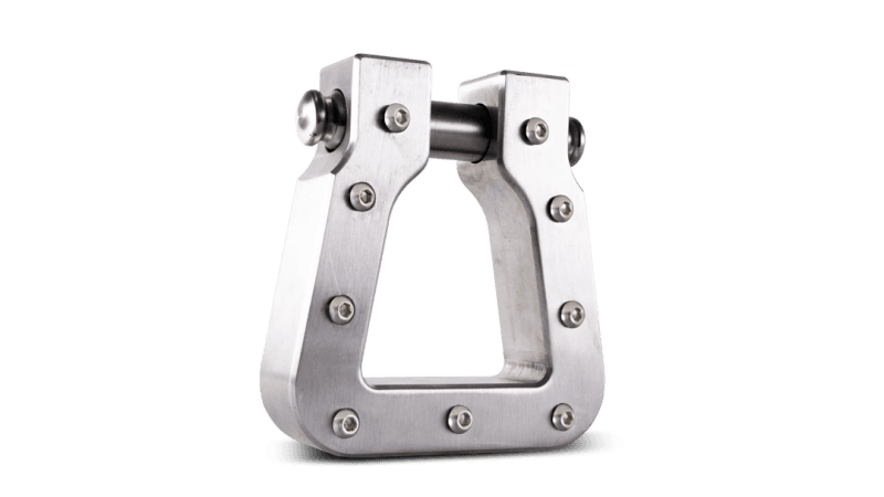 Body Armor 4x4 Mega D-Ring Machined Silver Single thumbnail 2