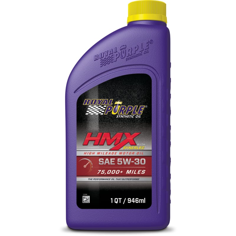 Royal Purple HMX Premium Synthetic High Mileage 5W30 Motor Oil - 1 Quart thumbnail 2