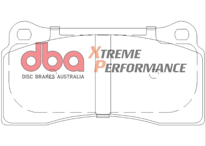DBA 09-11 Nissan GT-R XP650 Rear Brake Pads thumbnail 2