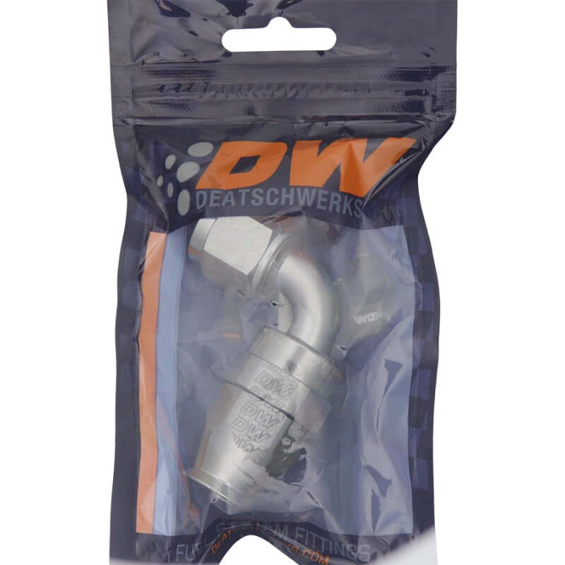 DeatschWerks 8AN Female Swivel 90-Degree Hose End PTFE (Incl. 1 Olive Insert) thumbnail 2