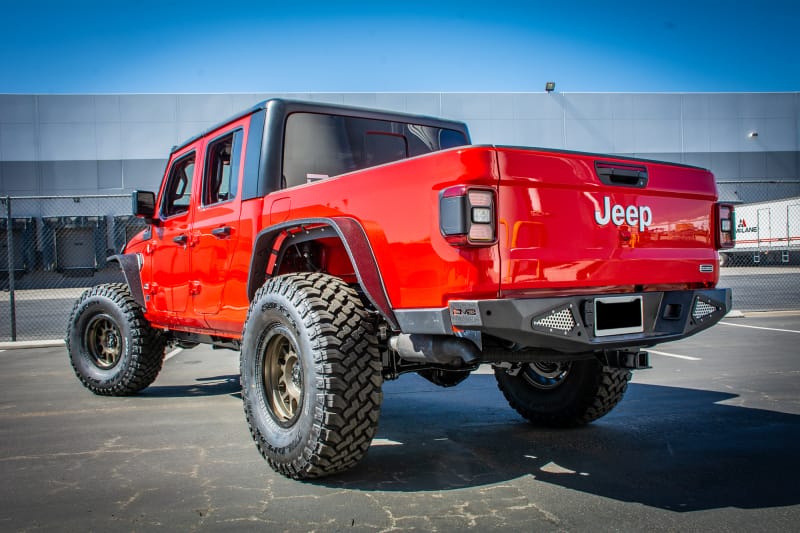 DV8 Offroad 2018+ Jeep Gladiator Rear Bumper thumbnail 3