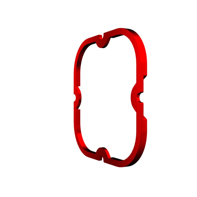 KC HiLiTES FLEX ERA 4 Color Bezel Ring Red (ea) thumbnail 3