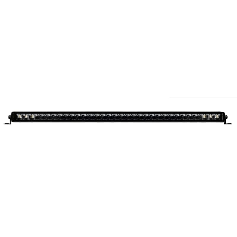 Go Rhino Xplor Blackout Series Single Row LED Light Bar (Side/Track Mount) 39.5in. - Blk