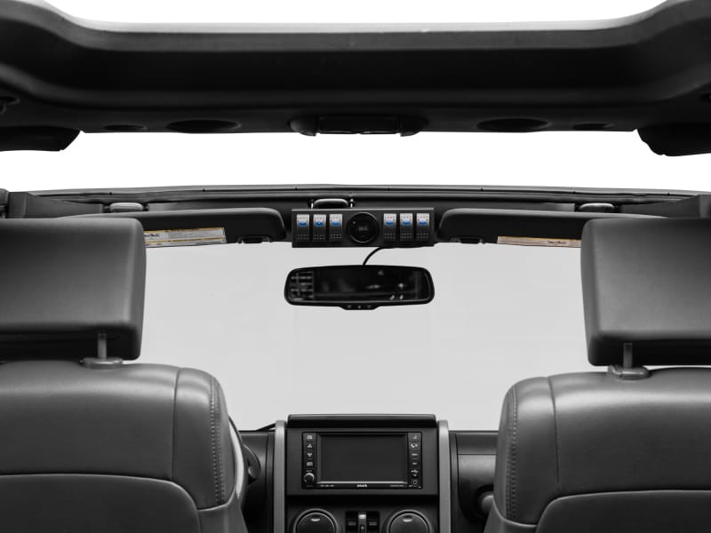 Raxiom 07-18 Jeep Wrangler JK Control Box w/ Switch Panel thumbnail 3