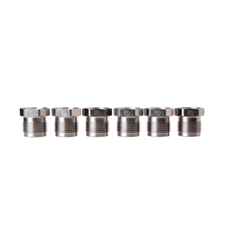 Fleece Performance 03-22 Dodge 2500/3500 5.9L/6.7L Stainless Steel Fuel Supply Tube Nuts thumbnail 2