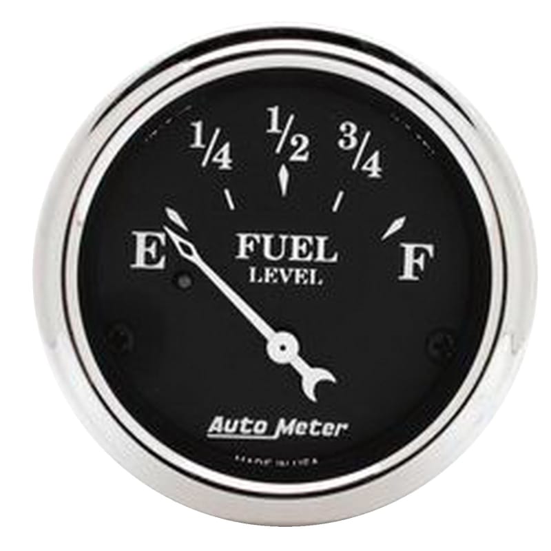 Autometer Old Tyme Black 5 Piece Kit (MPH/FUEL/OILP/WTMP/BAT) 55-59 Chevy Truck Direct-Fit Dash Kit thumbnail 2