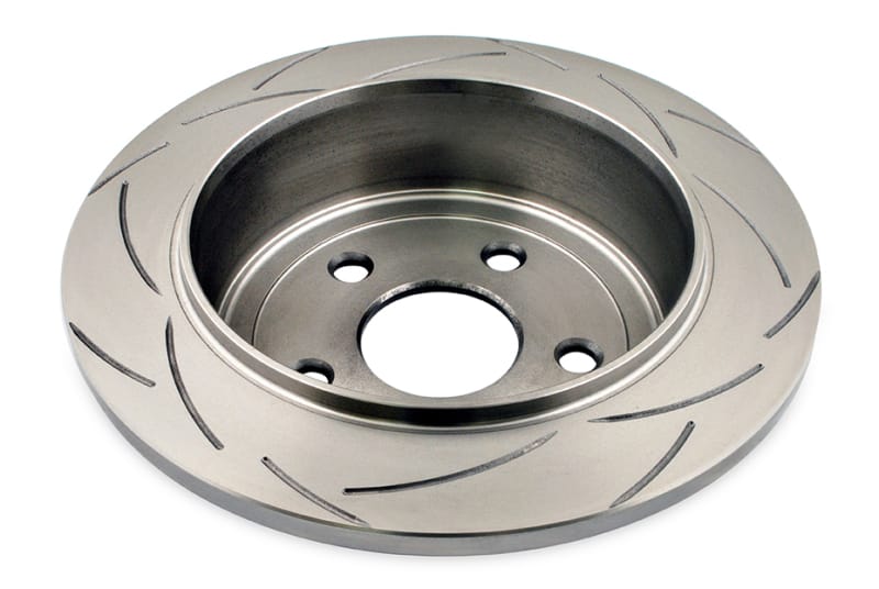 DBA 07-09 Jeep Wrangler JK Rear Slotted Street Series Rotor thumbnail 2