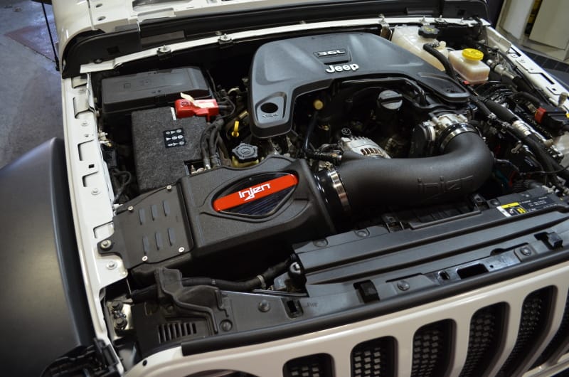 Injen 2018 Jeep Wrangler 3.6L Evolution Air Intake thumbnail 5
