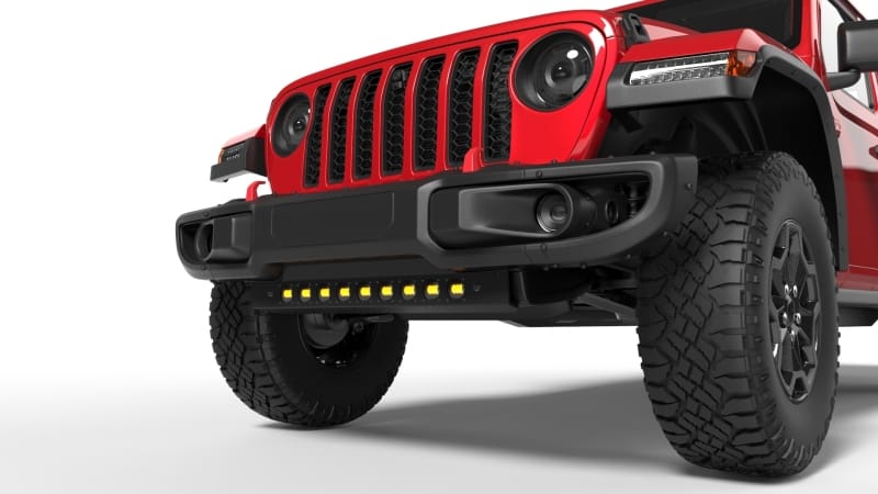 ORACLE Lighting 2019+ Jeep Wrangler JL Skid Plate w/ Integrated LED Emitters - Yellow thumbnail 3