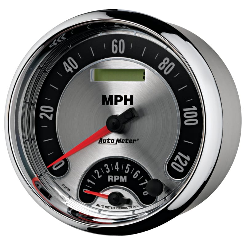 Autometer American Muscle 5in Tach Speedo Combo In-Dash thumbnail 2