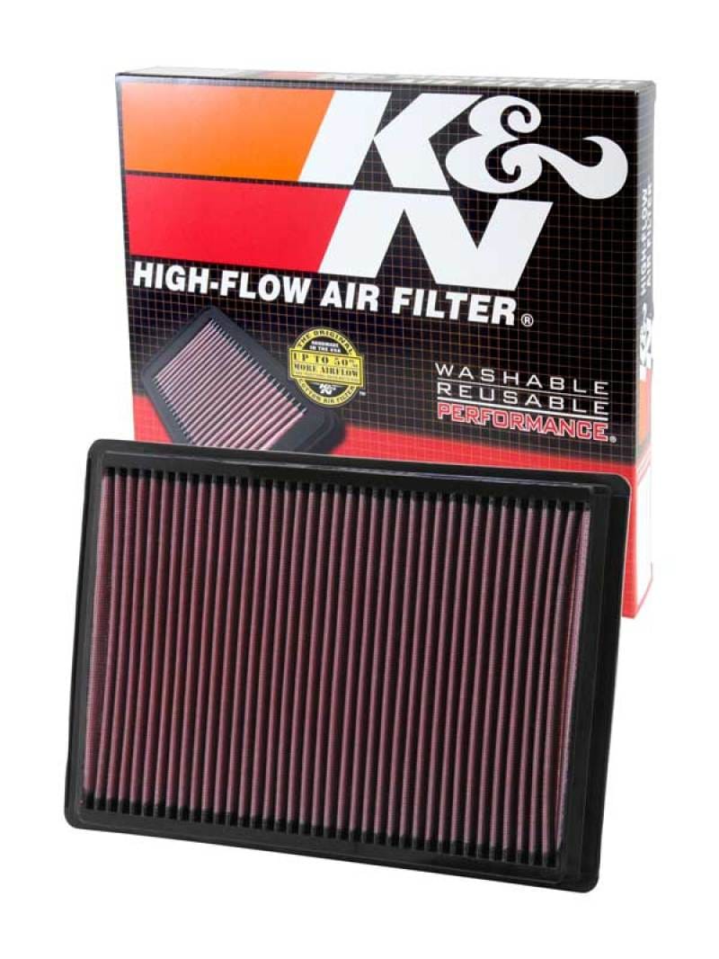 K&N 04-10 Chrysler 300/300C / 06-09 Dodge Charger / 05-08 Magnum / 08-10 Challenger Drop In Air Filt thumbnail 3