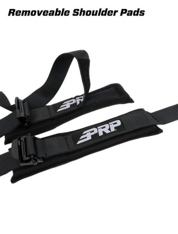 PRP 5.3x2 Harness - 5 Point Harness 3In Lap Belts 2In Shoulder Belts w/ Removable Pads thumbnail 2