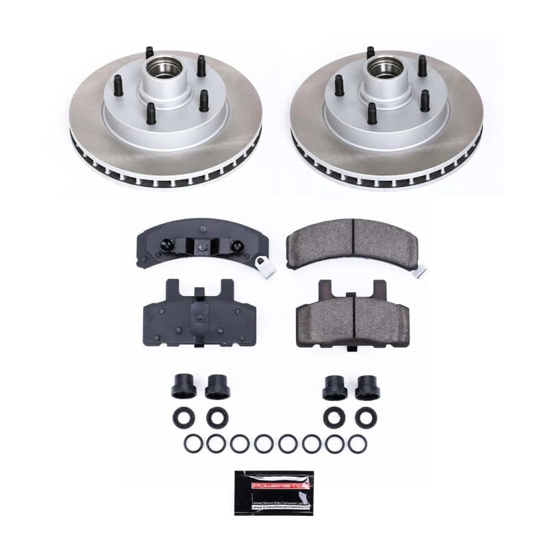 Power Stop 94-99 Dodge Ram 1500 Front Semi-Coated Rotor Kit - SC4875