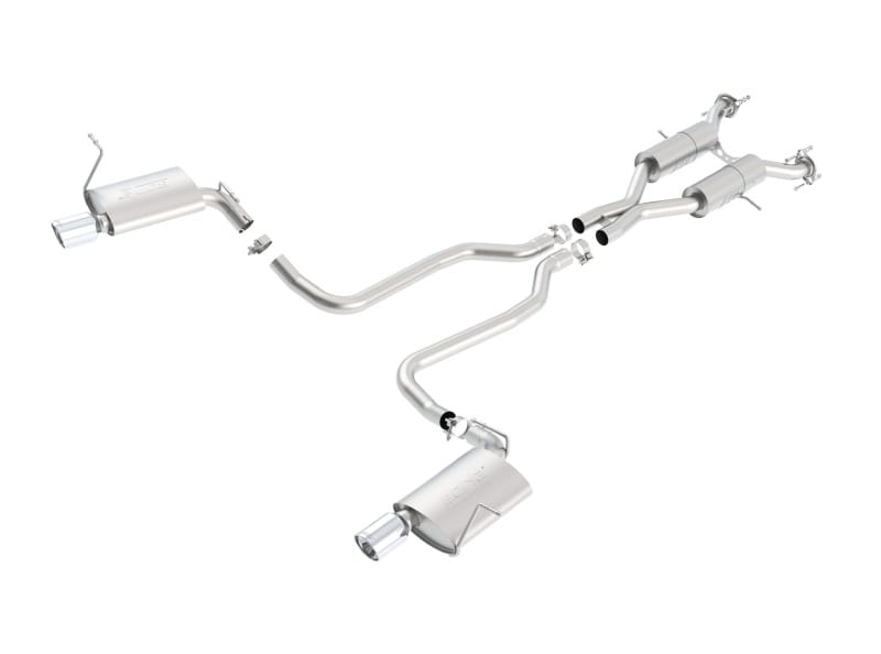 Borla 11-16 Jeep Grand Cherokee Limited/Laredo 5.7L 8cyl 4WD/RWD SS Catback Exhaust thumbnail 2