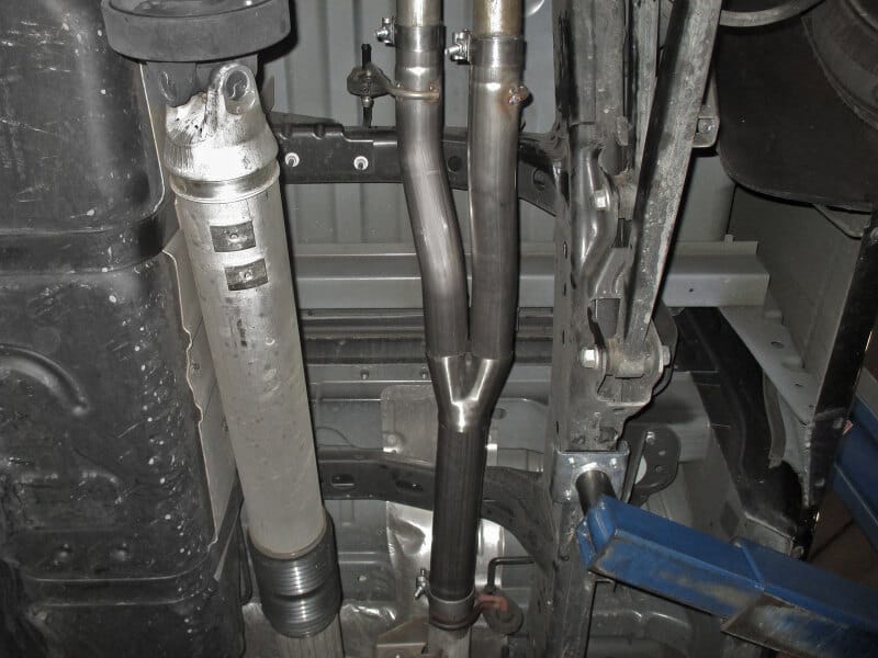 aFe Apollo GT Series 409 Stainless Steel Muffler Delete Pipe 09-19 Ram 1500 (Dual Exhaust) V8-5.7L thumbnail 3