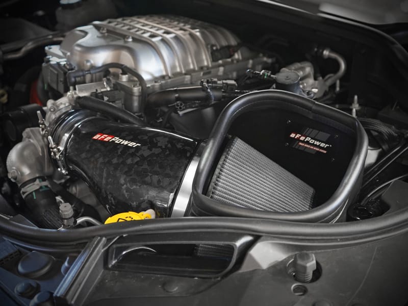 aFe 2021 Dodge Durango SRT Hellcat Track Series Carbon Fiber Cold Air Intake System w/ Pro DRY S thumbnail 4