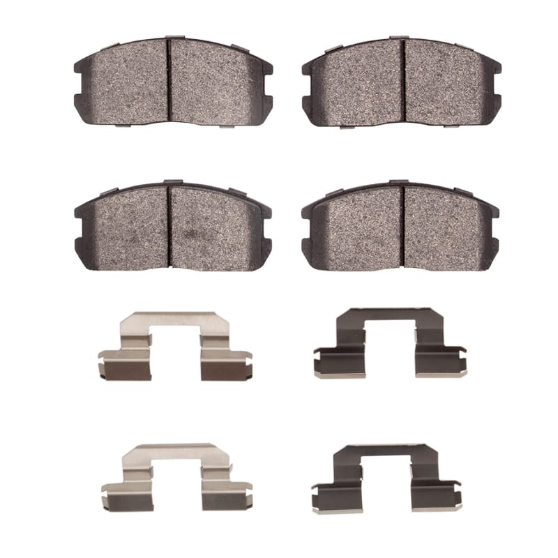 R1 85-90 Dodge Colt Front Semi Met Pads & Hardware Kit