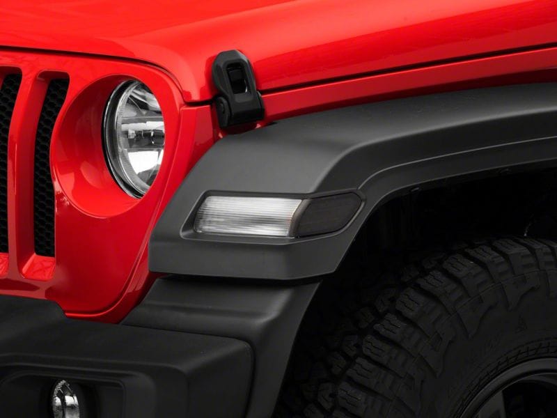 Raxiom 18-23 Jeep Wrangler JL Axial Series LED Fender Flare Marker Lights- Smoked thumbnail 2