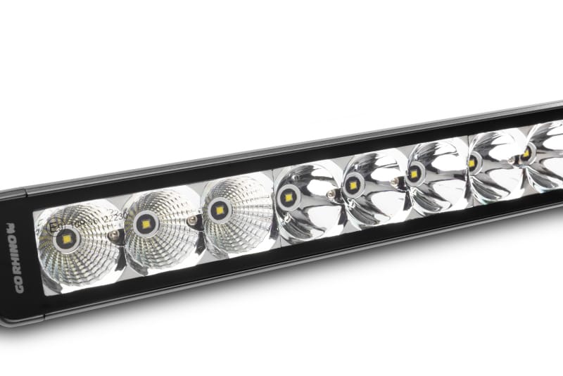 Go Rhino Xplor Bright Series Single Row LED Light Bar (Side/Track Mount) 32in. - Blk thumbnail 3