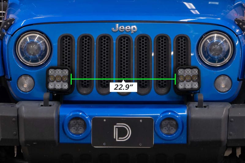 Diode Dynamics Jeep JK SS5 CrossLink Bumper Lightbar Kit Sport Driving thumbnail 5