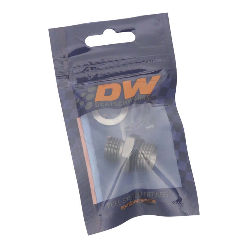 DeatschWerks 6AN ORB Male To 12 X 1.5 Metric Male (Incl O-Ring and Crush Washer) thumbnail 2