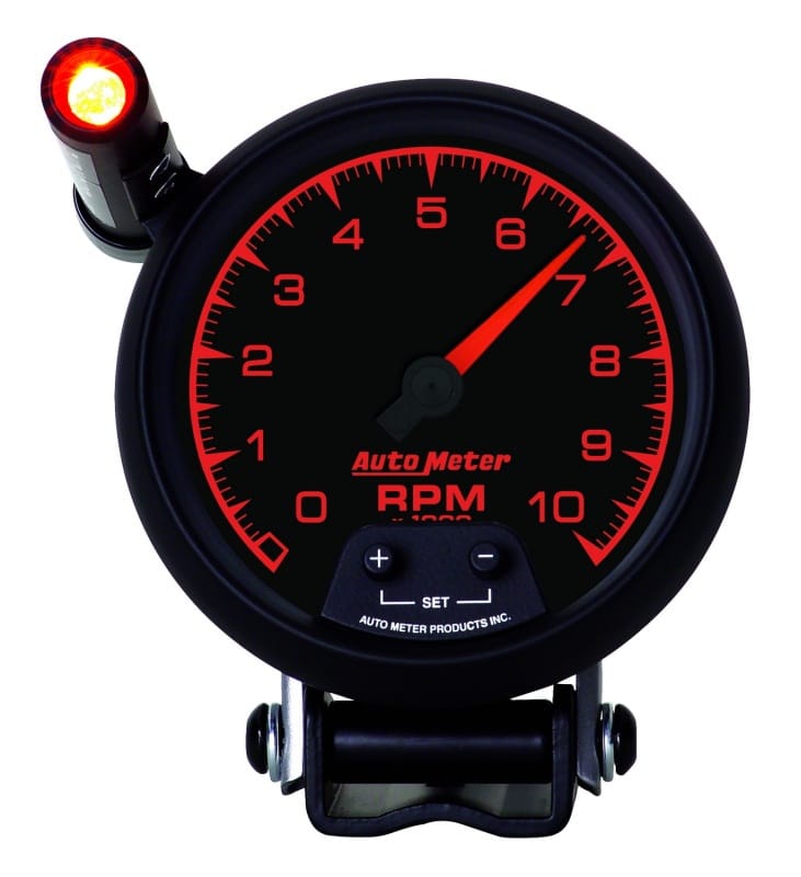 Autometer ES 3-3/4in TACH Mini-Monster 10000 RPM IN-DASH thumbnail 2