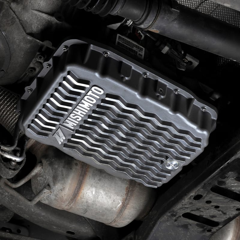 Mishimoto 2007.5 + Ram 6.7L Cummins 68RFE Transmission Pan - Cast - GR thumbnail 2