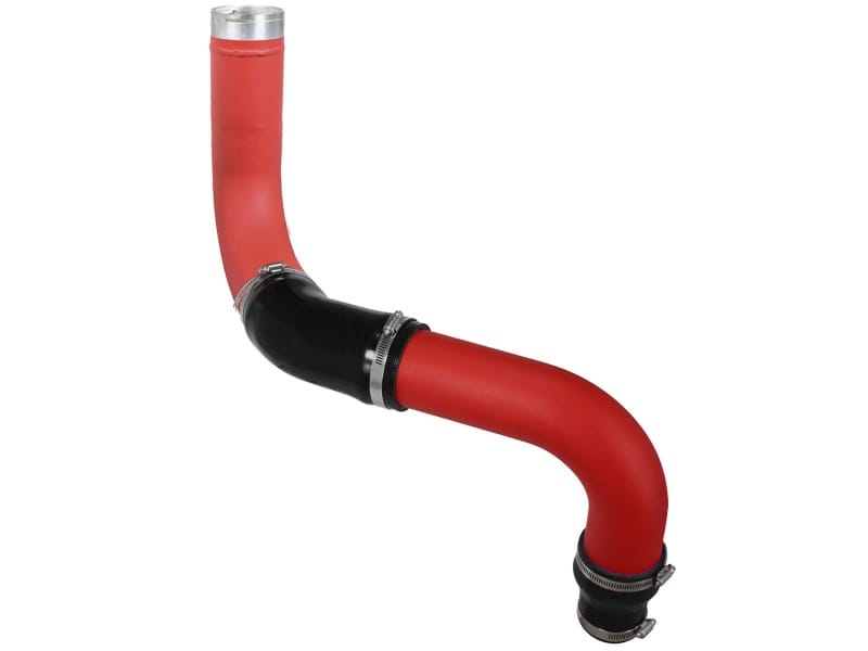 aFe Bladerunner 3in Red Intercooler Cold Side w/ Couplings Ram 1500 EcoDiesel 2014 V6 3.0L thumbnail 2