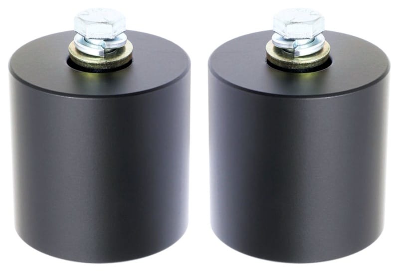RockJock JL Bump Stop Kit Front w/ Billet Aluminum Spacers Hardware