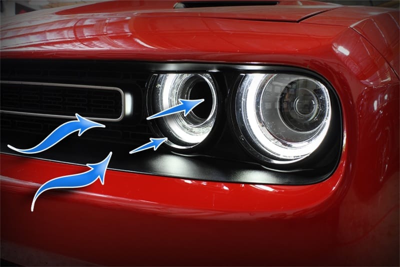 aFe Momentum GT Carbon Fiber Dynamic Air Scoop 15-18 Dodge Challenger V6-3.6L/V8-5.7L/6.4L HEMI thumbnail 3