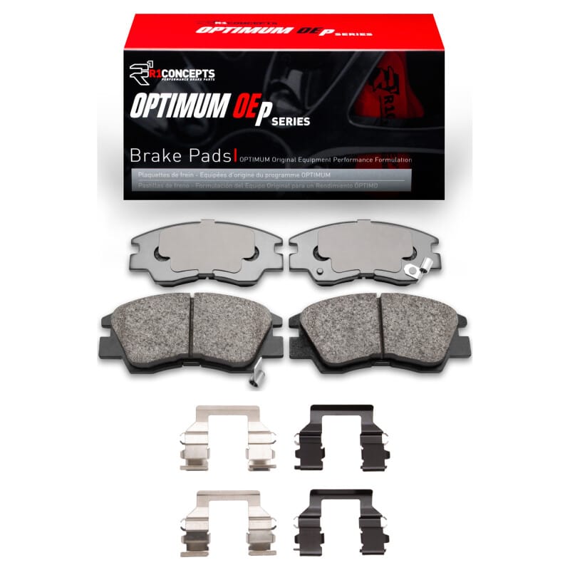 R1 1986-2008 Dodge Van 1000 (Mexico) Front R1 Optimum OE Pads & Hardware Kit