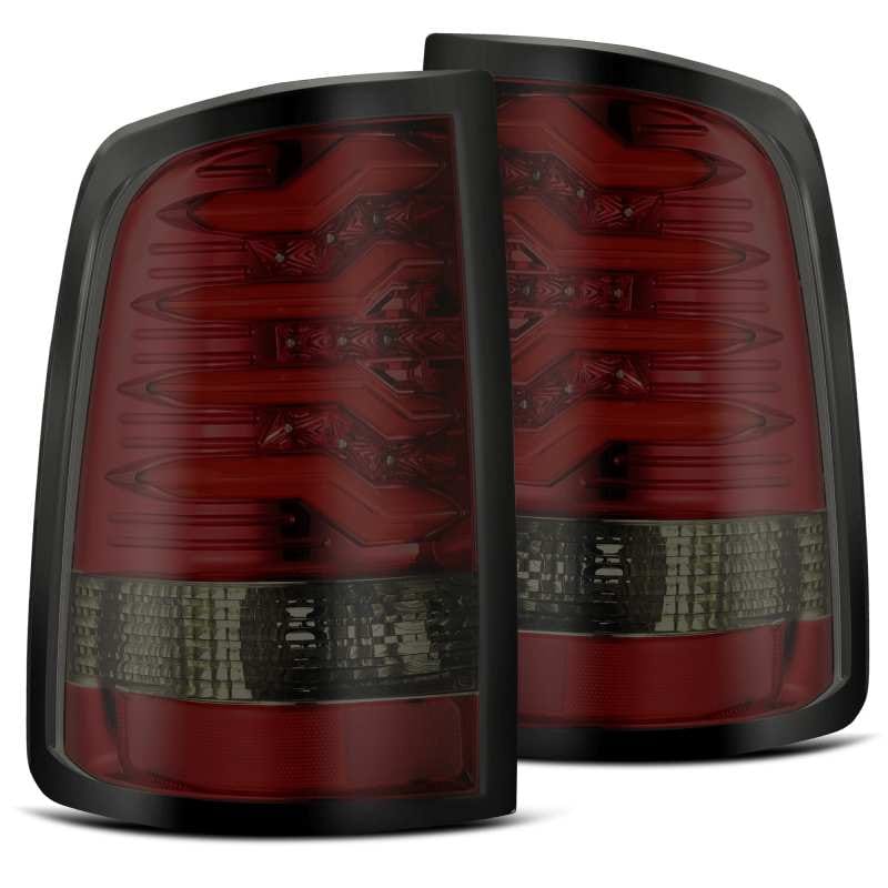 AlphaRex 09-18 Dodge Ram 1500 PRO-Series LED Tail Lights Red Smoke thumbnail 2