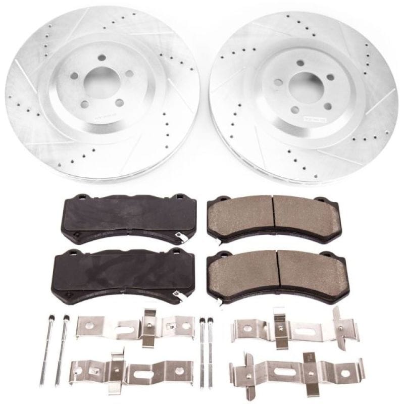 Power Stop 15-20 Dodge Charger Front Z23 Evolution Brake Kit - K8169