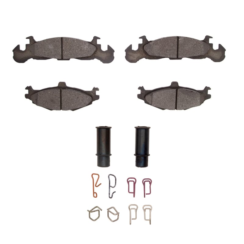 R1 1984-1990 Chrysler New Yorker Front R1 Ceramic Pads & Hardware Kit