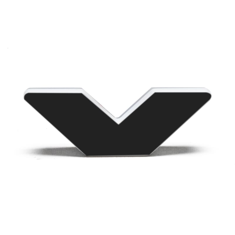 ORACLE Lighting Universal Illuminated LED Letter Badges - Matte Blk Surface Finish - V - 3141-V-001 thumbnail 2