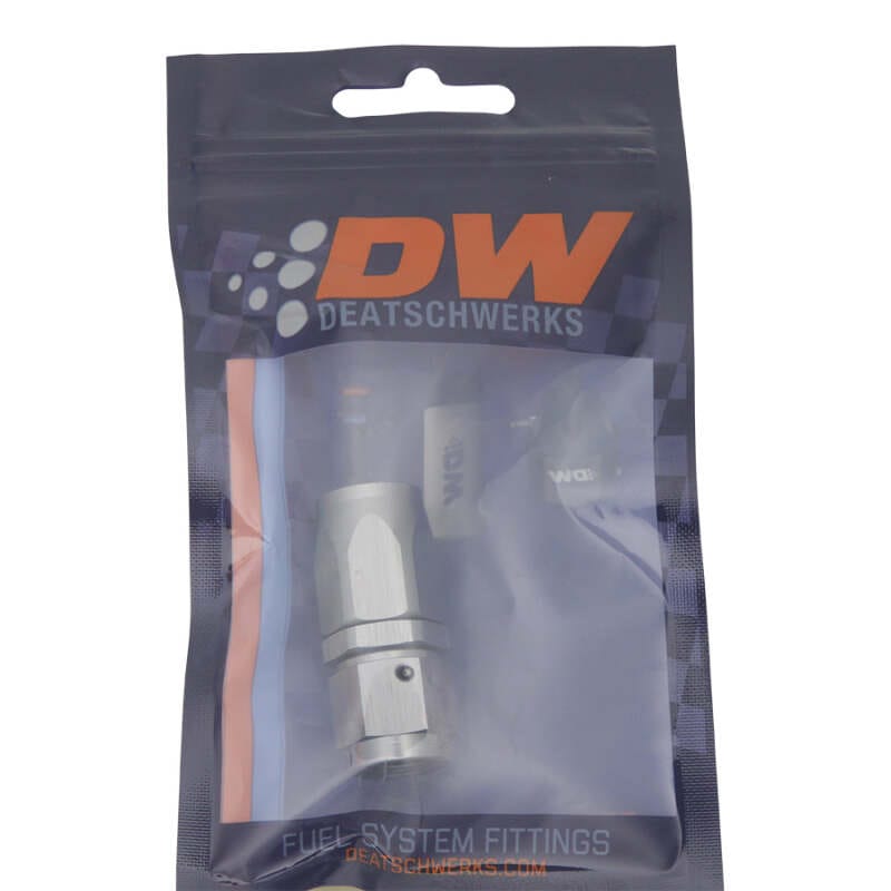 DeatschWerks 6AN Female Swivel Straight Hose End CPE thumbnail 2