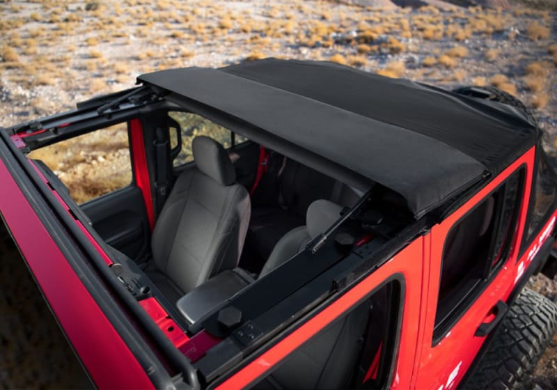 Rampage 2018-2021 Jeep Wrangler JL 4-Door Trailview Fastback - Black Diamond thumbnail 3