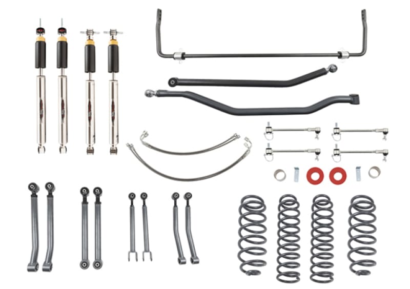 Belltech 07-17 Wrangler Rubicon Unlimited JK 4dr 4in. Lift Lift Kit - 153201HKP
