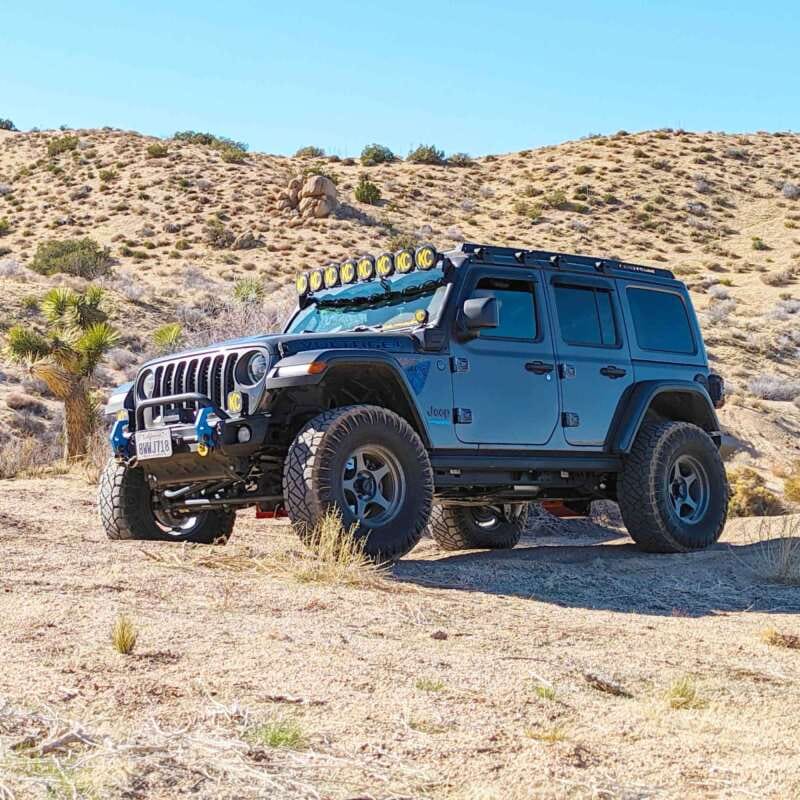 KC HiLiTES 2021+ Jeep Wrangler 4XE 50in Overhead Light Bar Mounting Bracket Set thumbnail 4
