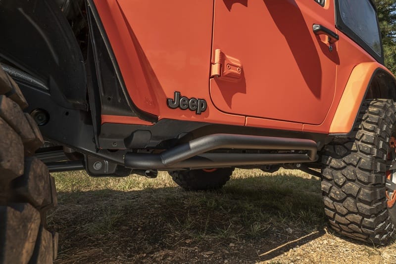 Rugged Ridge RRC Rocker Guards 18-20 Jeep Wrangler JL 2 Door thumbnail 3
