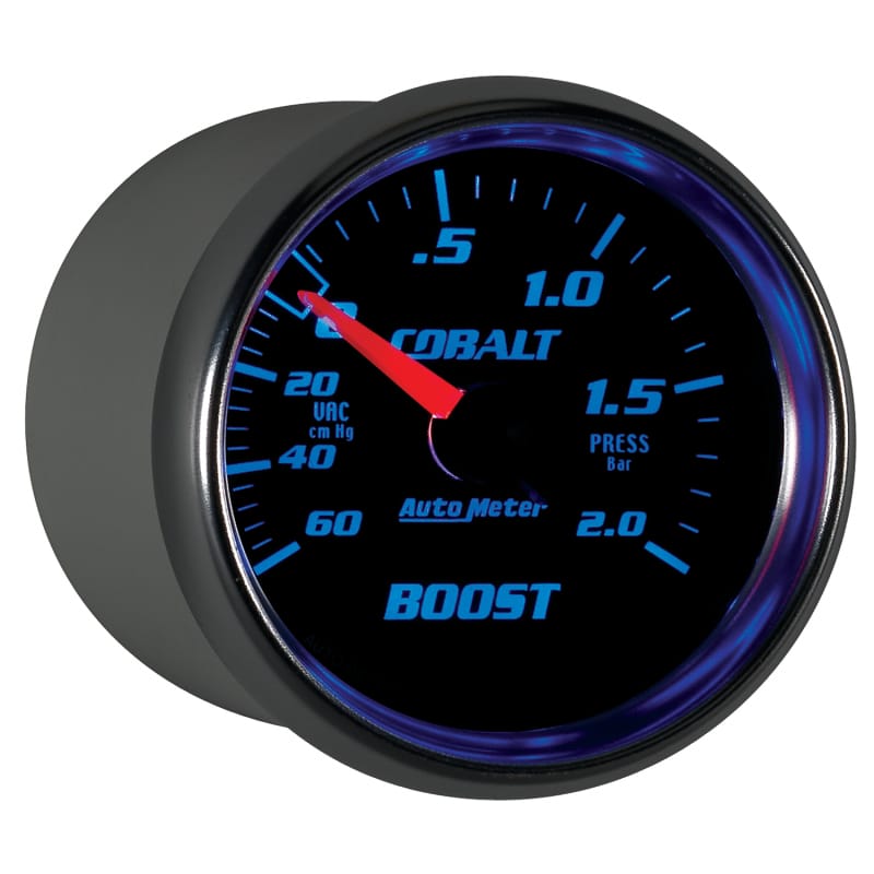 Autometer Cobalt 52mm 2 BAR Mechanical Boost Gauge thumbnail 6