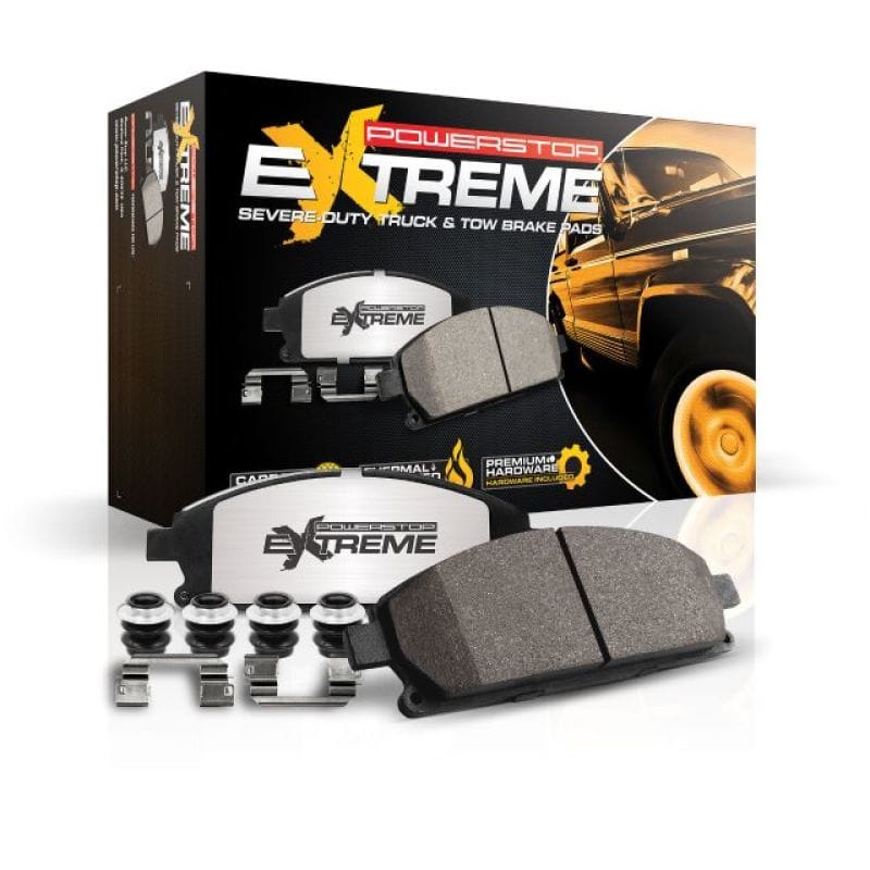 Power Stop 04-06 Dodge Durango Front Z36 Truck & Tow Brake Pads w/Hardware thumbnail 2