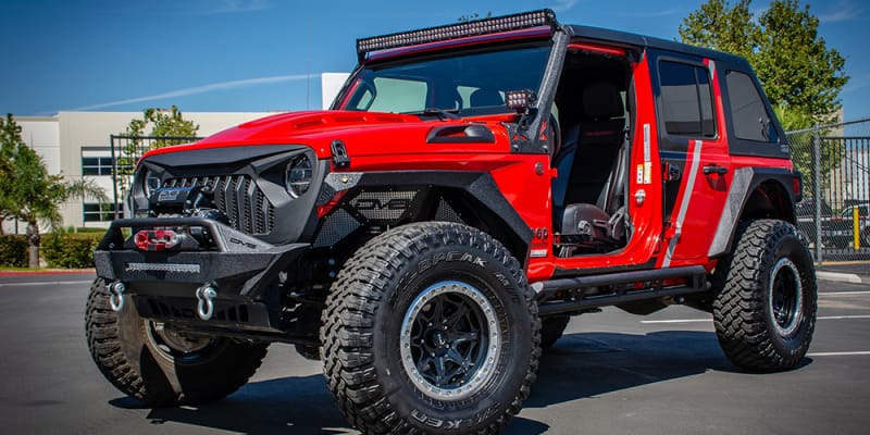 DV8 Offroad 2018+ Jeep JL/ Gladiator Angry Grill thumbnail 3